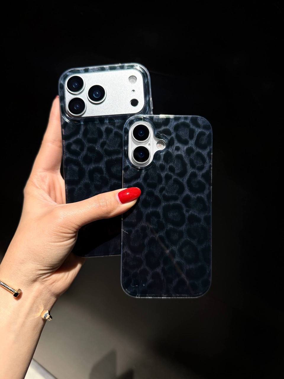 قاب گوشی آیفون black leopard